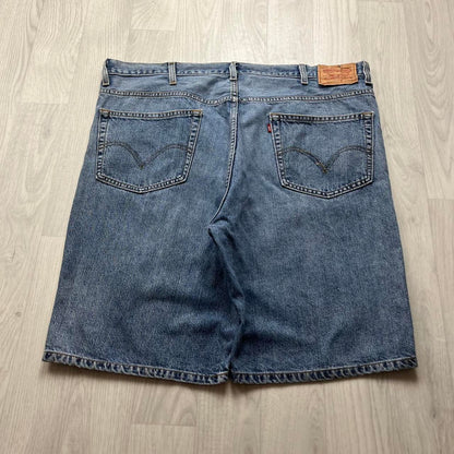 VINTAGE Y2K LEVIS 505 BAGGY JORTS BLUE