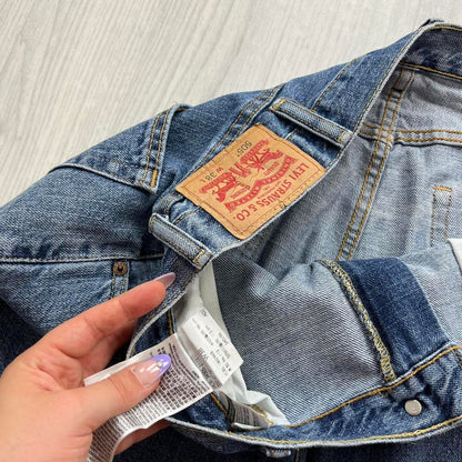 VINTAGE Y2K LEVIS 505 JORTS BLUE