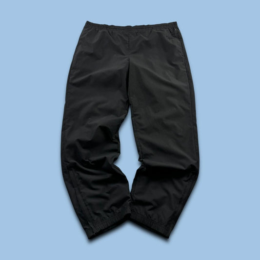 VINTAGE Y2K REEBOK BAGGY TRACKSUIT BOTTOMS BLACK