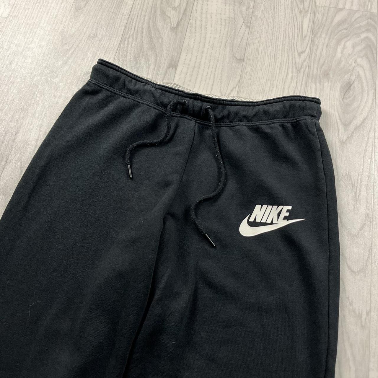 VINTAGE NIKE COTTON SWEATPANTS BLACK
