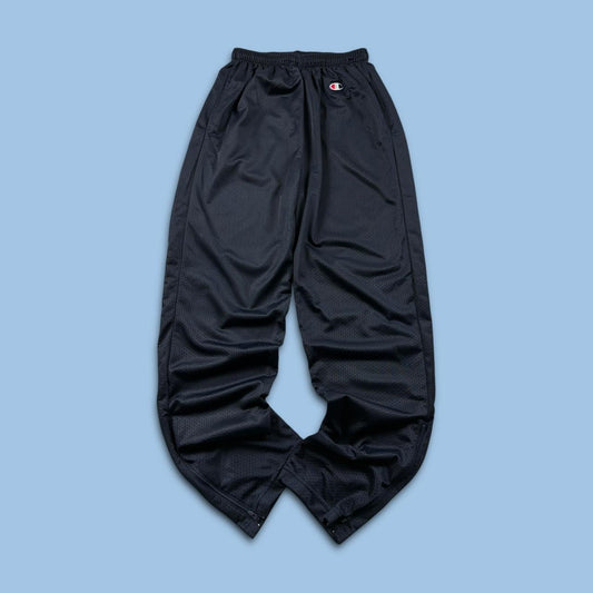 VINTAGE Y2K CHAMPION STRAIGHT LEG TRACKSUIT BOTTOMS NAVY