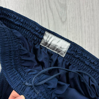 VINTAGE Y2K NIKE BAGGY REVERSIBLE TRACKSUIT BOTTOMS NAVY