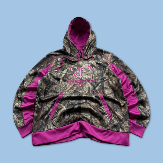 VINTAGE REALTREE HOODIE CAMO PINK