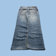 VINTAGE Y2K QUIKSILVER STRAIGHT LEG JEANS BLUE
