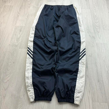 VINTAGE Y2K ADIDAS BAGGY TRACKSUIT BOTTOMS NAVY