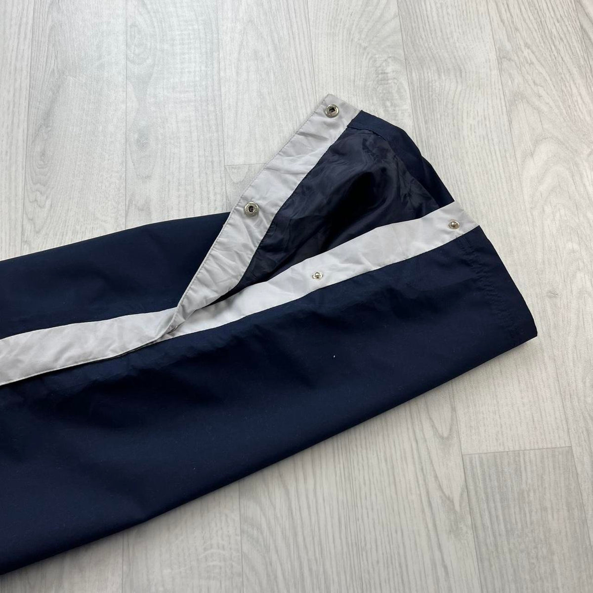 VINTAGE Y2K STARTER POPPER TRACKSUIT BOTTOMS NAVY