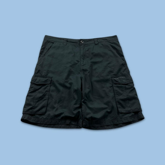 VINTAGE Y2K QUIKSILVER BAGGY LOOSE SHORTS BLACK