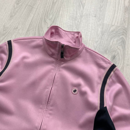 VINTAGE Y2K LOTTO WINDBREAKER TRACK JACKET BABY PINK