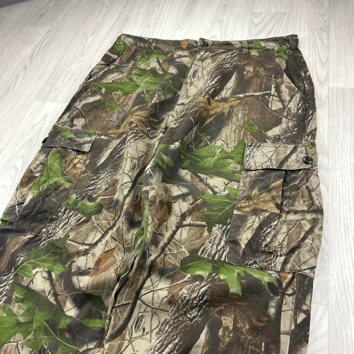 VINTAGE REALTREE BAGGY CAMO CARGO TROUSERS