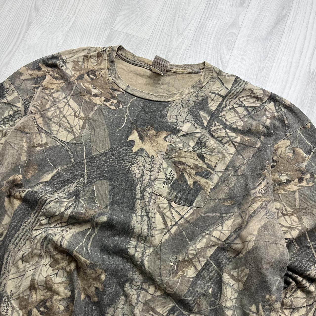 VINTAGE Y2K JERZEES REALTREE LONG SLEEVE T SHIRT CAMO