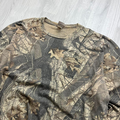 VINTAGE Y2K JERZEES REALTREE LONG SLEEVE T SHIRT CAMO