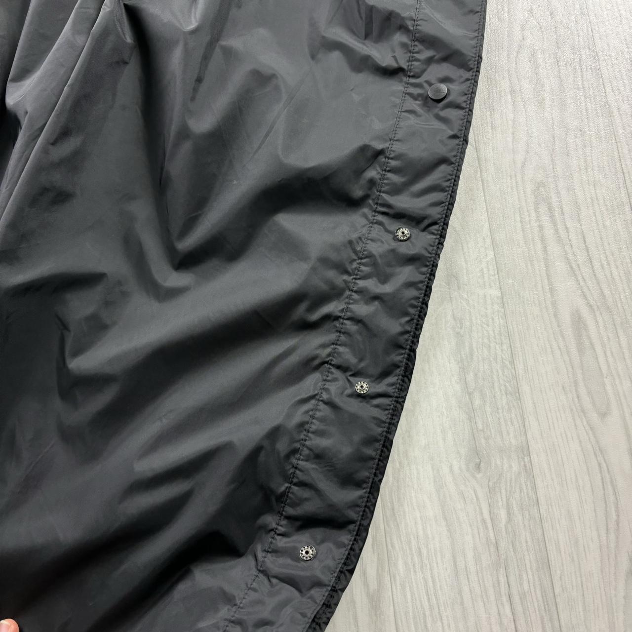 VINTAGE Y2K NIKE BAGGY POPPER TRACKSUIT BOTTOMS BLACK