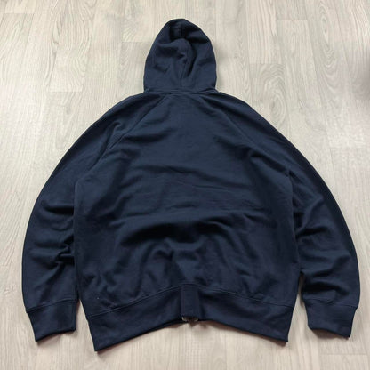VINTAGE Y2K UMBRO ZIP HOODIE NAVY