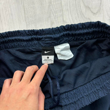 VINTAGE Y2K NIKE BAGGY TRACKSUIT BOTTOMS NAVY / BLUE
