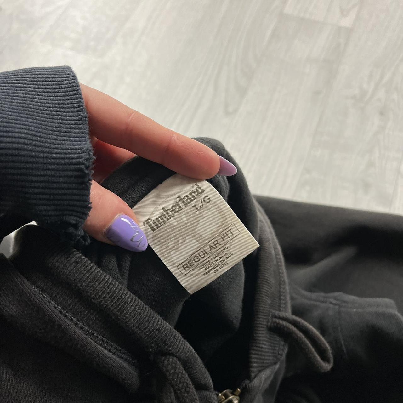 VINTAGE Y2K TIMBERLAND ZIP HOODIE BROWN