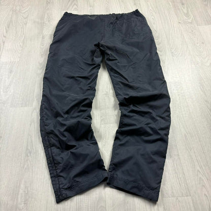VINTAGE Y2K NIKE STRAIGHT LEG TRACKSUIT BOTTOMS NAVY