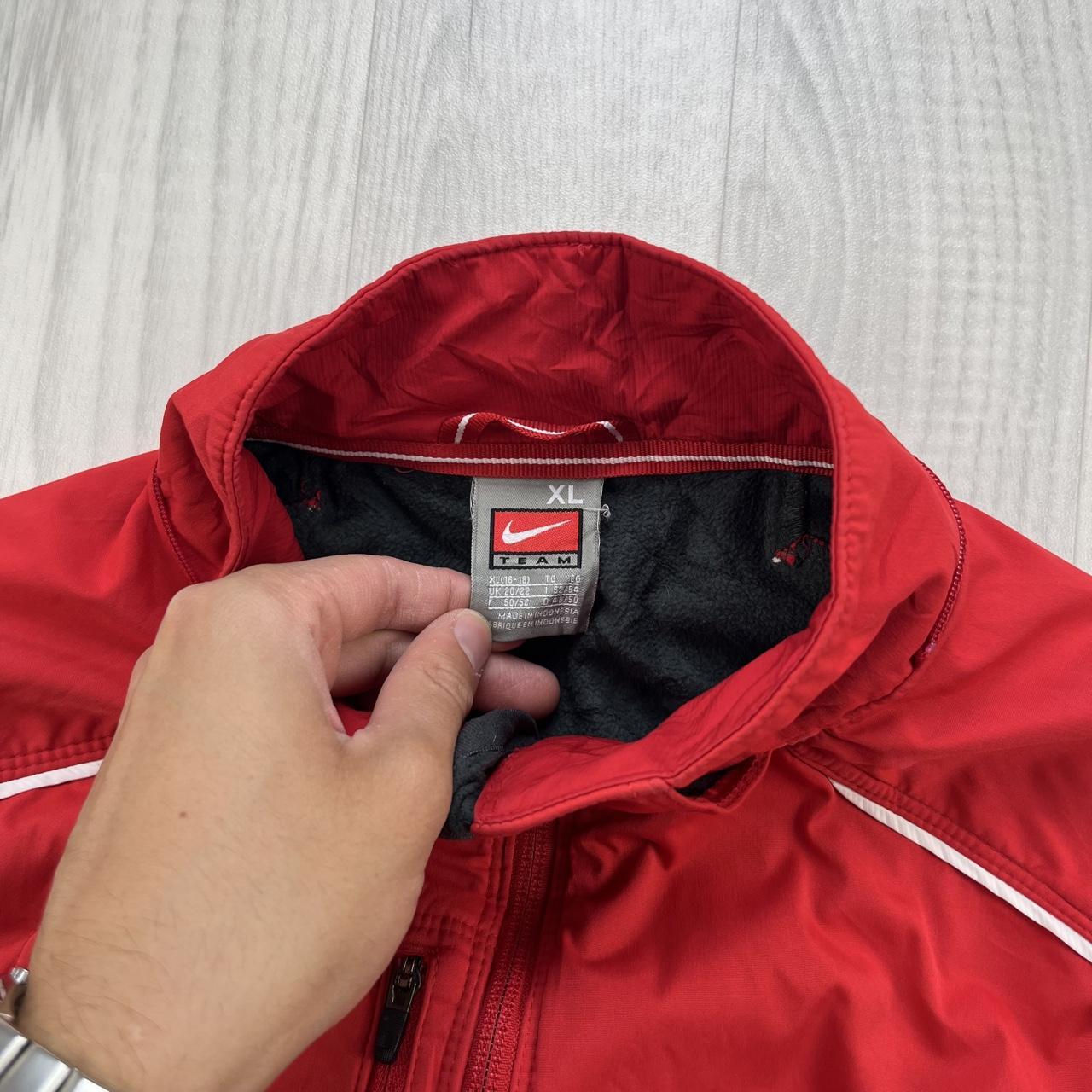 VINTAGE Y2K NIKE TRACK JACKET RED
