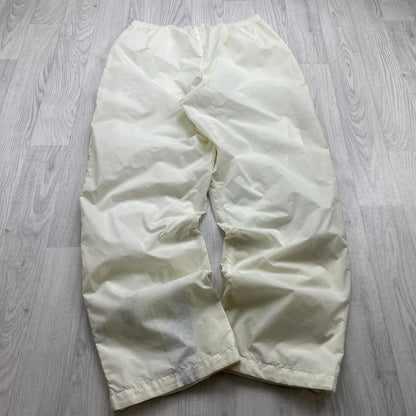 VINTAGE Y2K NIKE BAGGY TRACKSUIT BOTTOMS CREAM