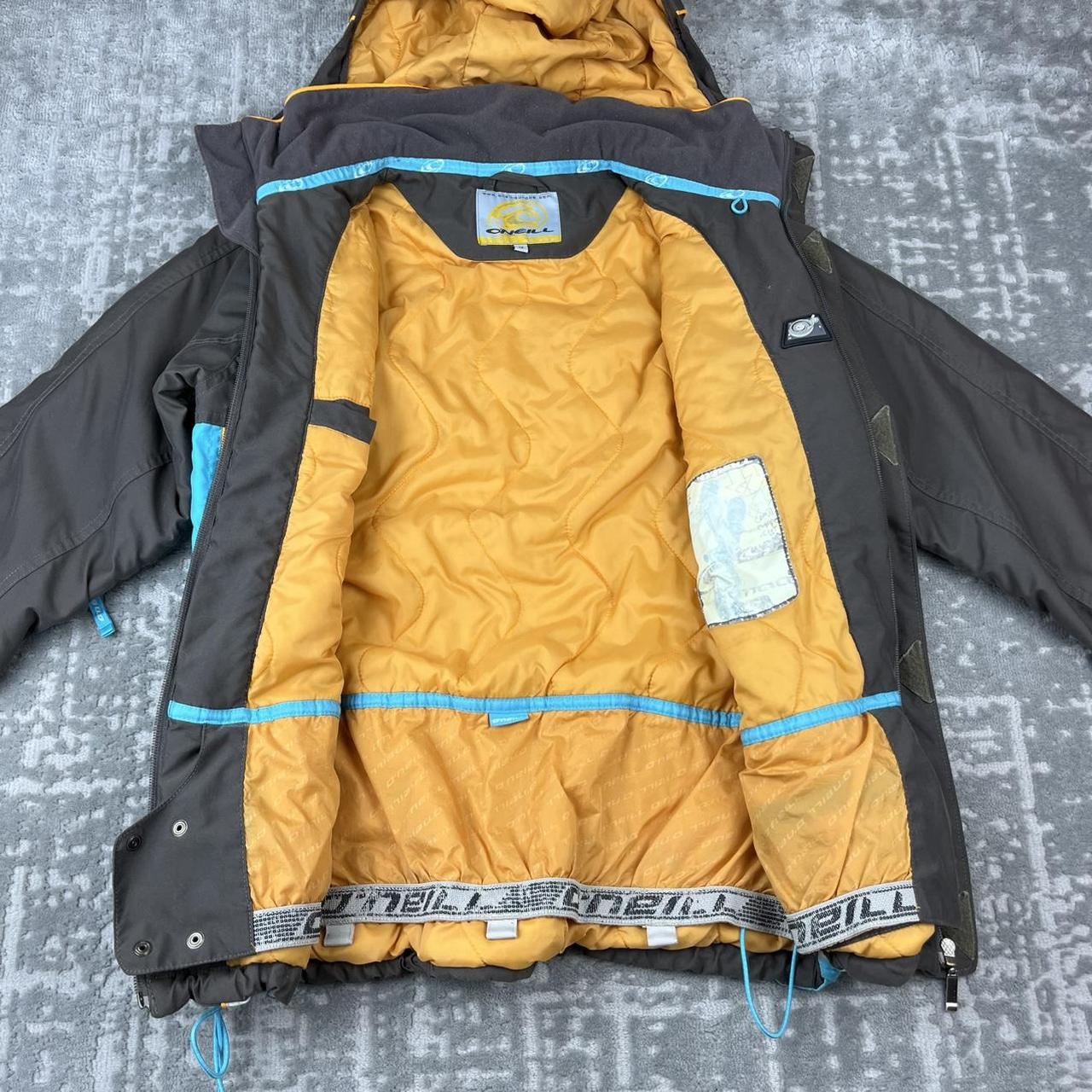 VINTAGE Y2K ONEILL TECHNICAL SKI JACKET BROWN