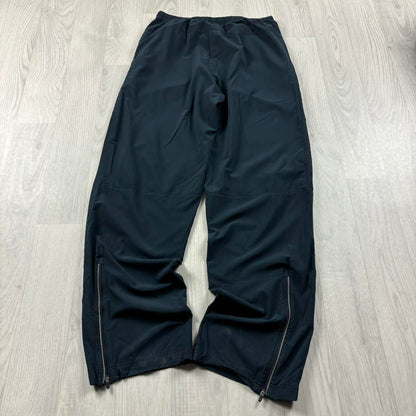VINTAGE Y2K NIKE DRI FIT BAGGY TRACKSUIT BOTTOMS NAVY