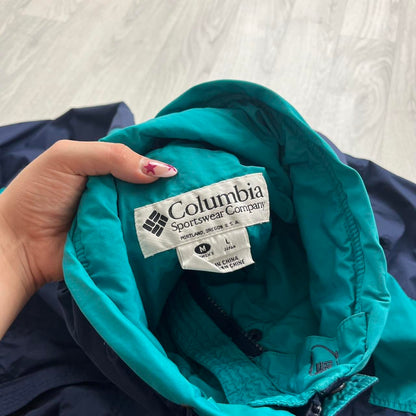 VINTAGE 00s COLUMBIA TECHNICAL HEAVY SKI JACKET NAVY