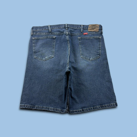 VINTAGE 00s WRANGLER BAGGY LOOSE JORTS BLUE