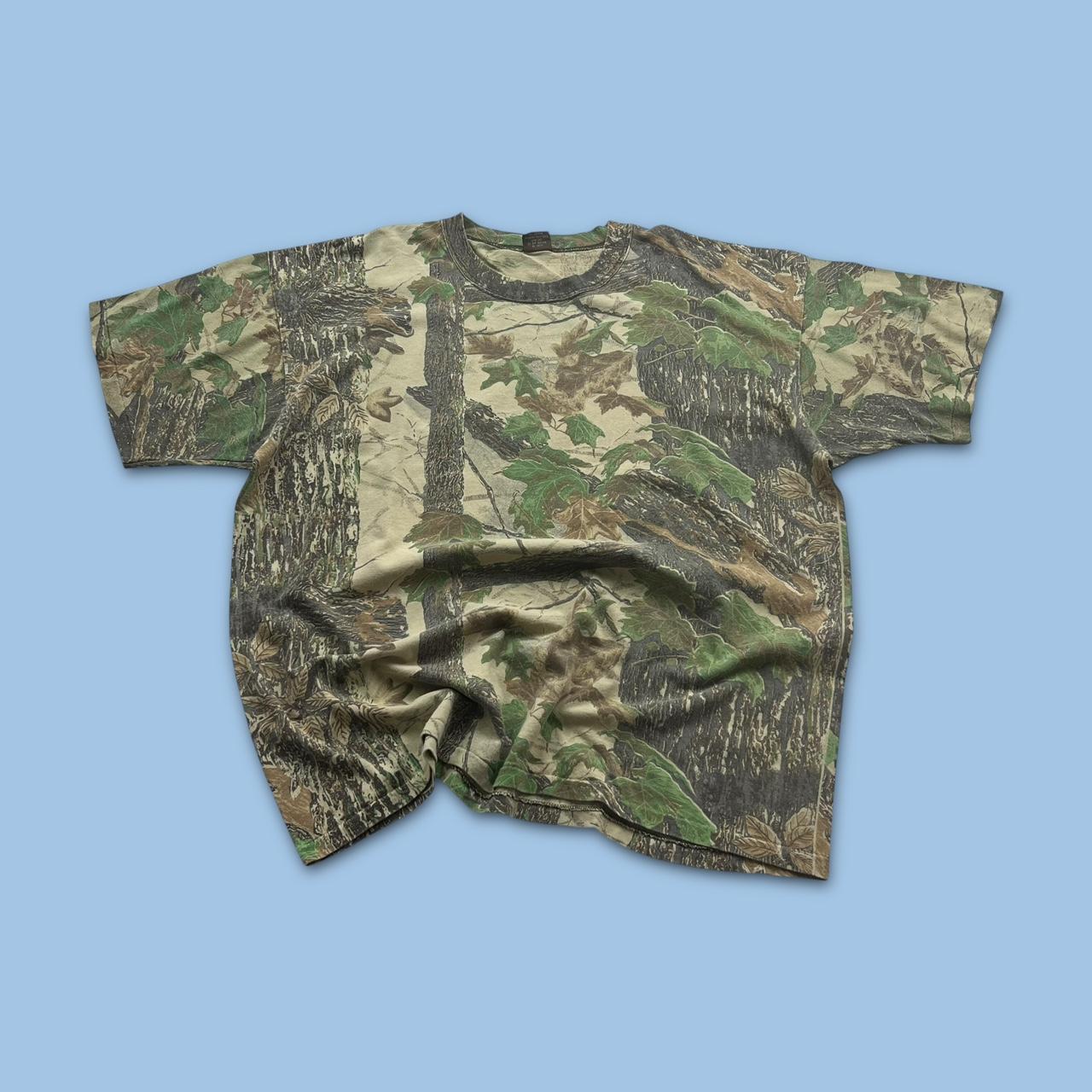 VINTAGE 90s REALTREE T SHIRT CAMO