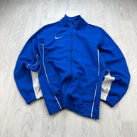 VINTAGE 00s NIKE TRACK JACKET BLUE