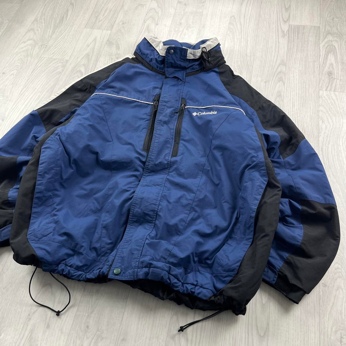 VINTAGE Y2K COLUMBIA TECHNICAL SKI JACKET BLUE