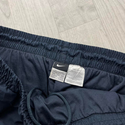 VINTAGE Y2K NIKE WIDE LEG TRACKSUIT BOTTOMS NAVY