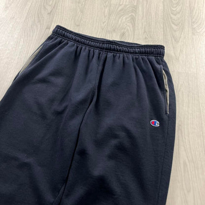 VINTAGE 00s CHAMPION BAGGY COTTON SWEATPANTS NAVY