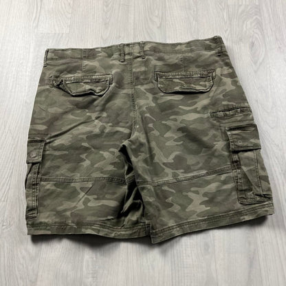 GEORGE BAGGY LOOSE CAMO SHORTS