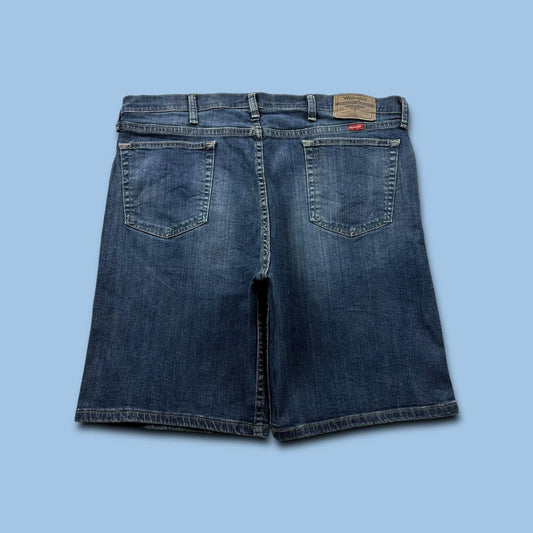 VINTAGE 00s WRANGLER BAGGY LOOSE JORTS NAVY