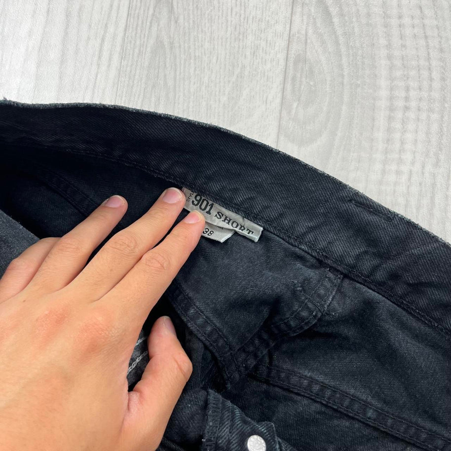 VINTAGE Y2K REPLAY 901 BAGGY JEANS BLACK