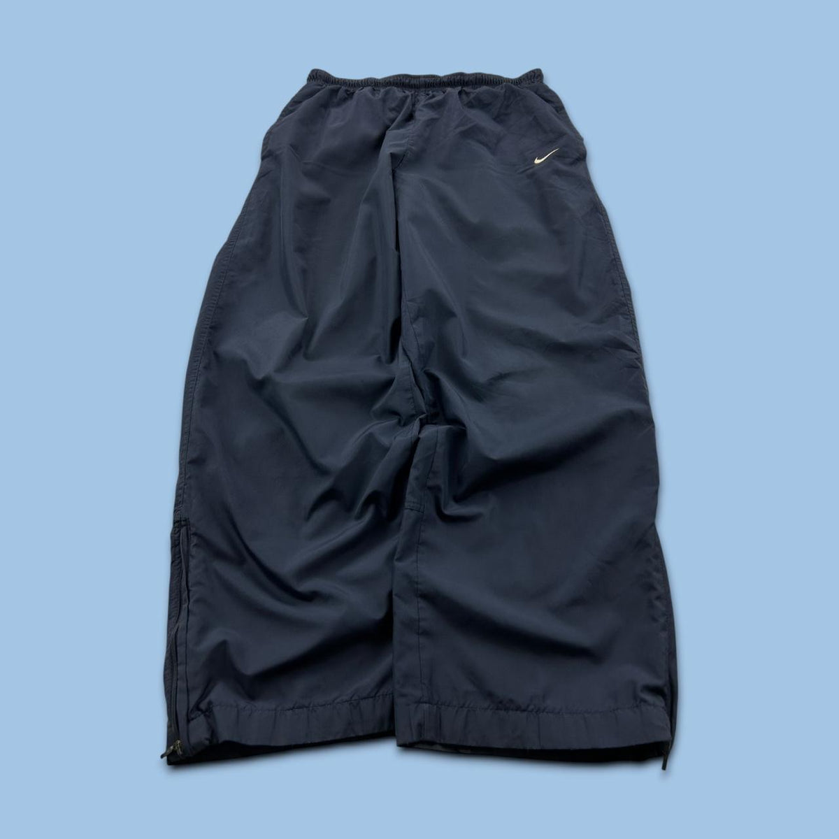VINTAGE Y2K NIKE BAGGY TRACKSUIT BOTTOMS NAVY