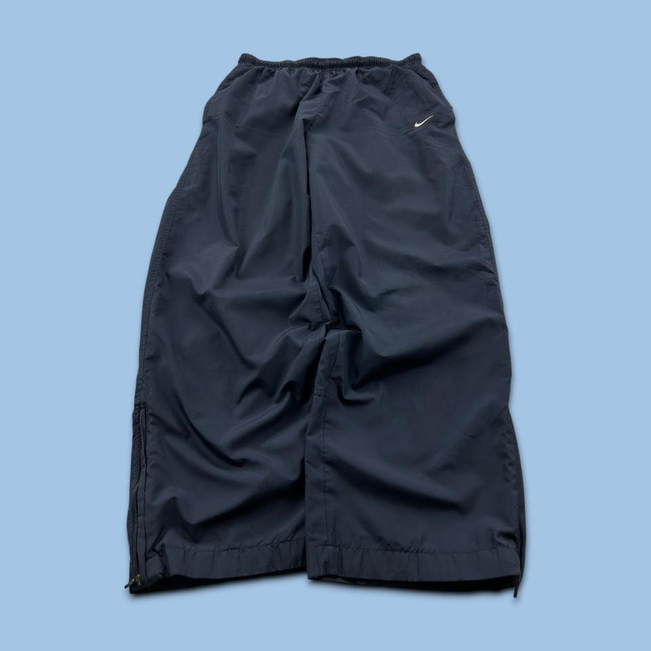 VINTAGE Y2K NIKE BAGGY TRACKSUIT BOTTOMS NAVY