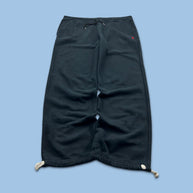 VINTAGE 00s RALPH LAUREN BAGGY COTTON SWEATPANTS BLACK