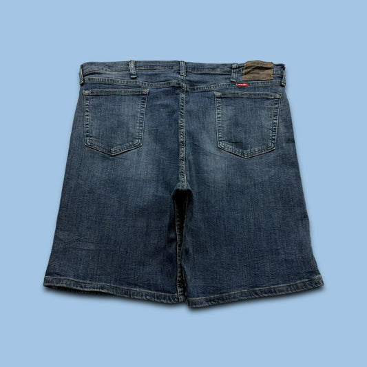 VINTAGE 00s WRANGLER BAGGY LOOSE JORTS NAVY