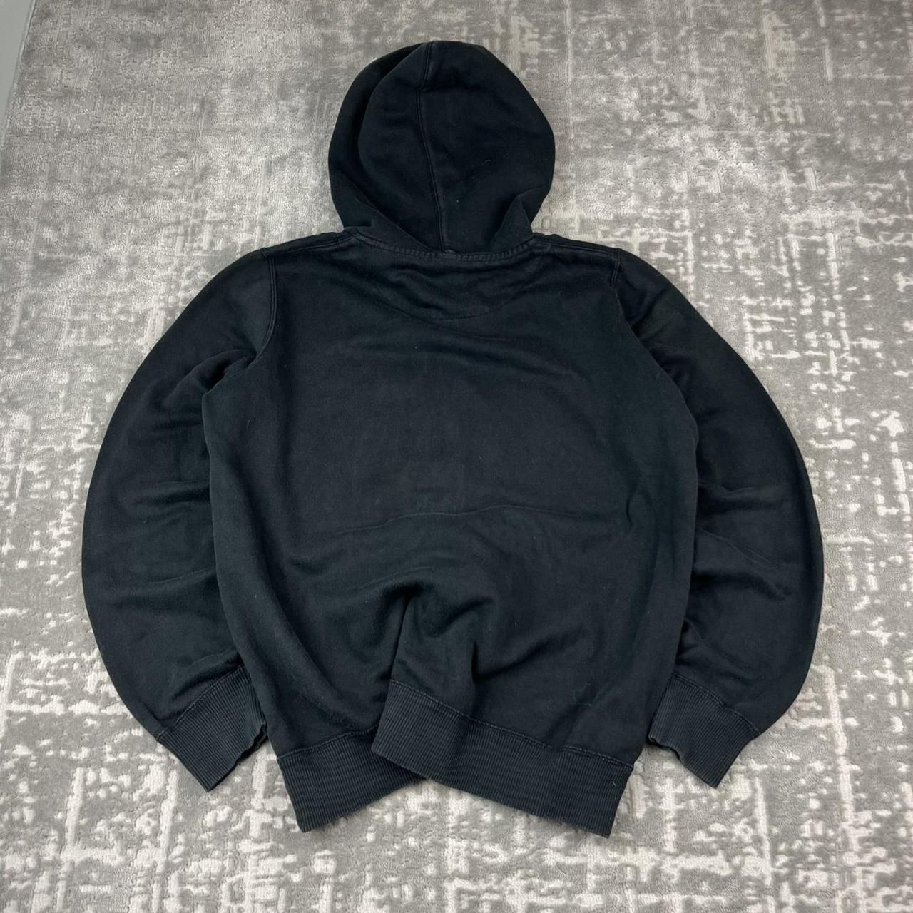 VINTAGE Y2K NIKE ZIP UP HOODIE BLACK