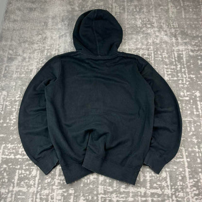VINTAGE Y2K NIKE ZIP UP HOODIE BLACK