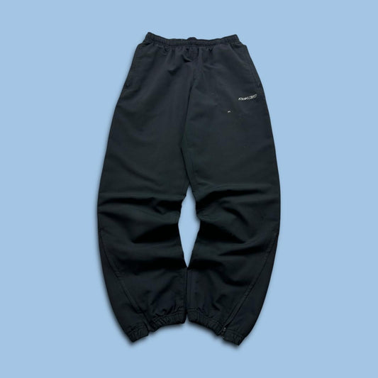 VINTAGE Y2K REEBOK BAGGY TRACKSUIT BOTTOMS BLACK