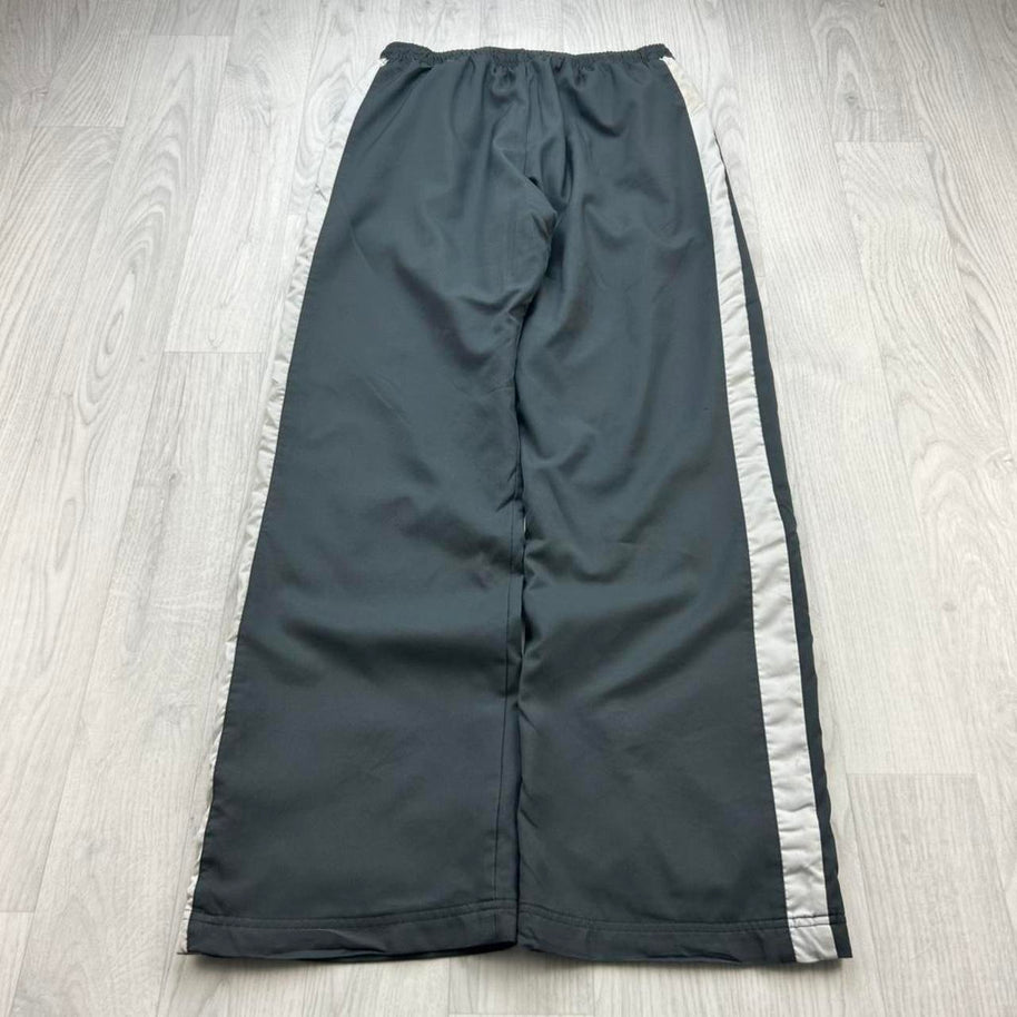VINTAGE Y2K NIKE LOW RISE TRACKSUIT BOTTOMS GREY