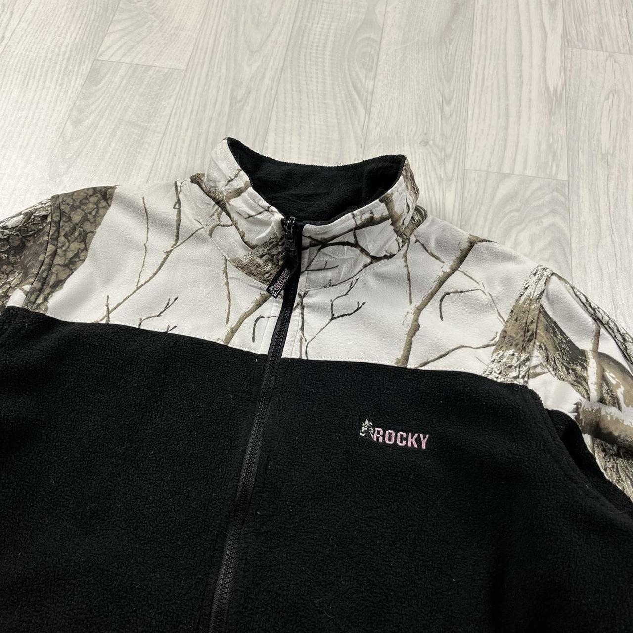VINTAGE ROCKY REALTREE ZIP UP FLEECE CAMO BLACK