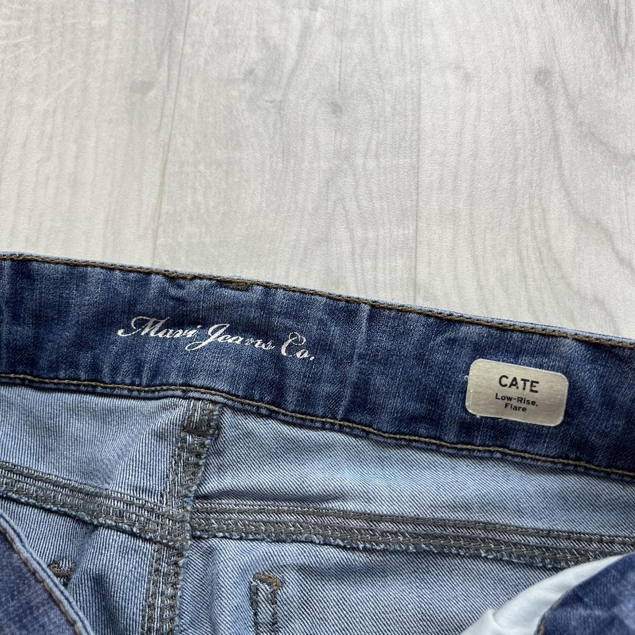 VINTAGE Y2K MAVI CATE LOW RISE SLIM BOOTCUT FLARED JEANS BLUE