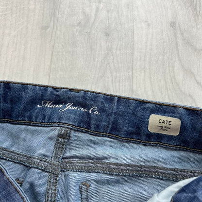 VINTAGE Y2K MAVI CATE LOW RISE SLIM BOOTCUT FLARED JEANS BLUE