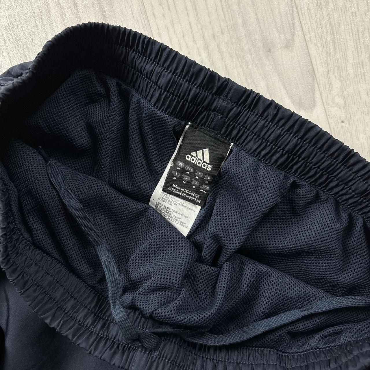 VINTAGE Y2K ADIDAS BAGGY TRACKSUIT BOTTOMS NAVY