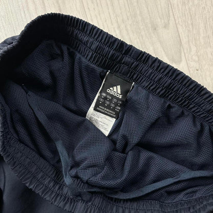 VINTAGE Y2K ADIDAS BAGGY TRACKSUIT BOTTOMS NAVY