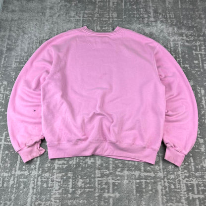 VINTAGE Y2K CHAMPION BOXY SWEATSHIRT BABY PINK