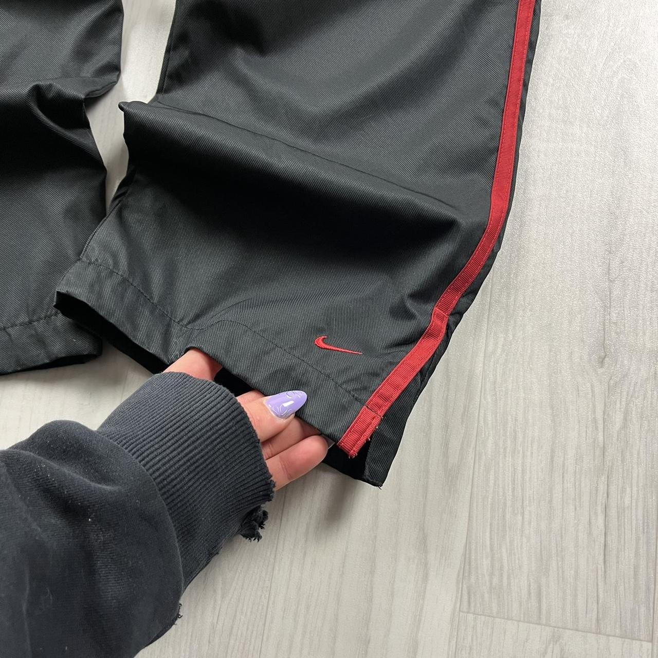 VINTAGE Y2K NIKE BAGGY TRACKSUIT BOTTOMS BLACK
