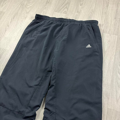 VINTAGE Y2K ADIDAS BAGGY TRACKSUIT BOTTOMS GREY